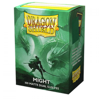 Dragon Shield: Standard 100ct Sleeves - Might (Dual Matte)