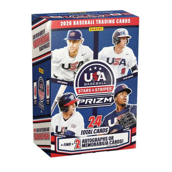 2026 Panini USA Stars & Stripes Prizm Baseball Blaster