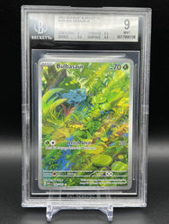 Bulbasaur IR #166 2023 Pokemon Scarlet and Violet 151 BGS 9.0