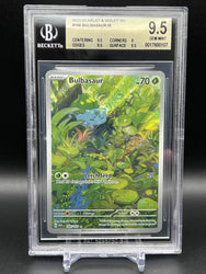 Bulbasaur IR #166 2023 Pokemon Scarlet and Violet 151 BGS 9.5