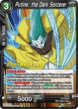 Putine, the Dark Sorcerer (BT10-139) [Rise of the Unison Warrior Prerelease Promos]