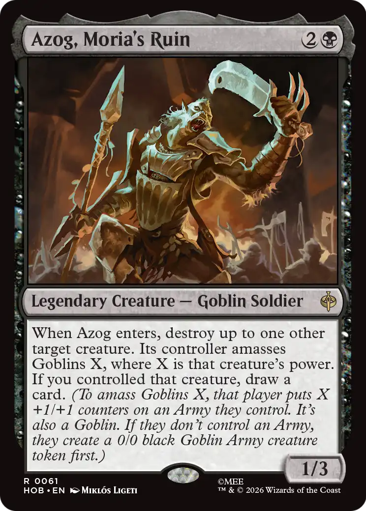 Azog, Moria's Ruin [The Hobbit]