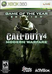Call of Duty 4 Modern Warfare [Game of the Year] for Xbox 360