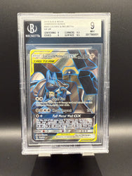 Lucario & Melmetal GX UR #203 2019 Pokemon Unbroken Bonds BGS 9.0