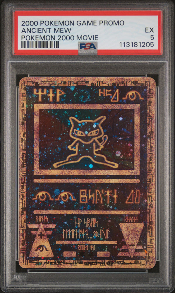 Ancient Mew # 2000 Pokemon Game Movie PSA 5 Pokemon 2000 Movie