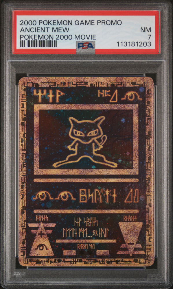 Ancient Mew # 2000 Pokemon Game Movie PSA 7 Pokemon 2000 Movie