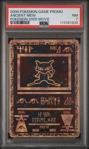 Ancient Mew # 2000 Pokemon Game Movie PSA 7 Pokemon 2000 Movie