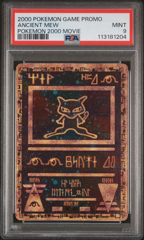 Ancient Mew # 2000 Pokemon Game Movie PSA 9 Pokemon 2000 Movie