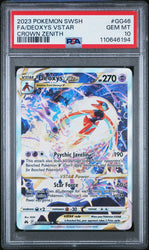 Deoxys Vstar #GG46 2023 Pokemon Crown Zenith PSA 10