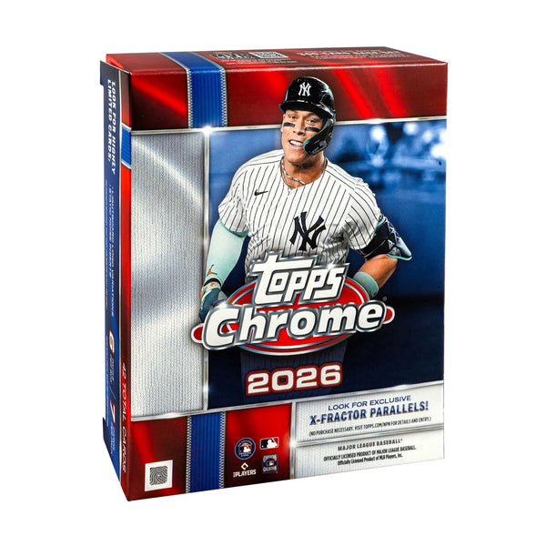 2026 Topps Chrome Baseball Mega Box