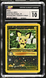 Pichu #35 2001 Black Star Promos CGC 10