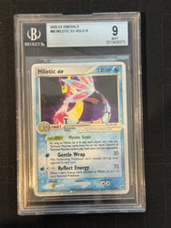 Milotic EX HOLO R #96 2005 Pokemon EX Emerald BGS 9.0