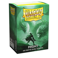Dragon Shield: Standard 100ct Sleeves - Might (Dual Matte)