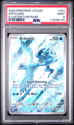 Articuno #161 2025 Pokemon Jtg En-Journey Together PSA 9 Illustration Rare