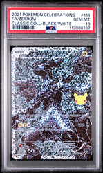 Zekrom #114 2021 Pokemon Celebrations Classic Collection PSA 10