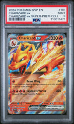 Charizard Ex #161 2024 Pokemon Svp En-Sv Black Star Promo PSA 9 Charizard Ex B