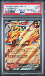 Charizard Ex #161 2024 Pokemon Svp En-Sv Black Star Promo PSA 9 Charizard Ex H