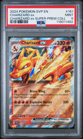 Charizard Ex #161 2024 Pokemon Svp En-Sv Black Star Promo PSA 9 Charizard Ex I