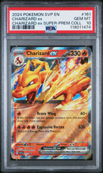 Charizard Ex #161 2024 Pokemon Svp En-Sv Black Star Promo PSA 10 Charizard Ex A