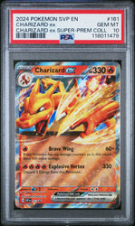 Charizard Ex #161 2024 Pokemon Svp En-Sv Black Star Promo PSA 10 Charizard Ex C