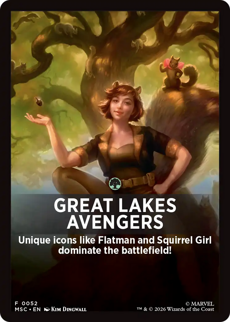 Great Lakes Avengers Theme Card [Marvel Super Heroes Commander]