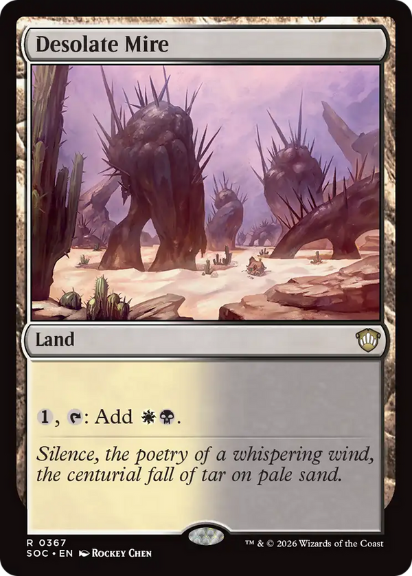 Desolate Mire [Secrets of Strixhaven Commander]