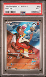 Fuecoco #09 2025 Pokemon Simplified Chinese Cbb1 C-Gem Pack Vol 1 PSA 9