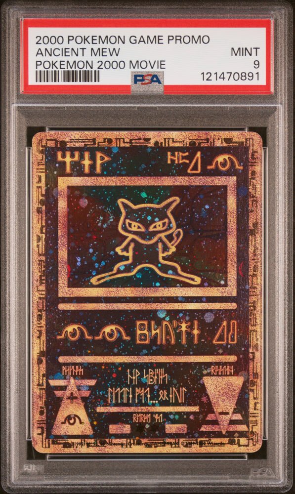 Ancient Mew # 2000 Pokemon Game Movie PSA 9 Pokemon 2000 Movie