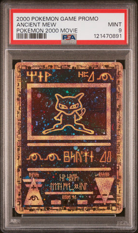 Ancient Mew # 2000 Pokemon Game Movie PSA 9 Pokemon 2000 Movie