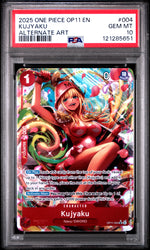 Kujyaku #004 2025 One Piece Op11-A Fist Of Divine Speed PSA 10 Alt Art
