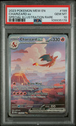 Charizard Ex #199 2023 Pokemon Mew En-151 PSA 10 Special Illustration Rare