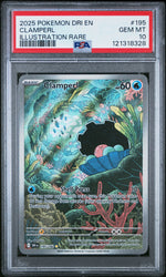 Clamperl #195 2025 Pokemon Dri En-Destined Rivals PSA 10 IR a