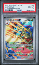 Hydrapple #188 2025 Pokemon Dri En-Destined Rivals PSA 10 Illustration Rare