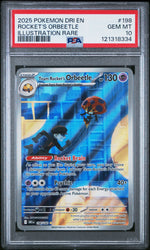Rocket's Orbeetle #198 2025 Pokemon Dri En-Destined Rivals PSA 10 IR