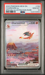 Charizard Ex #199 2023 Pokemon Mew En-151 PSA 10 Special Illustration Rare