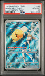 Misty's Psyduck #193 2025 Pokemon Dri En-Destined Rivals PSA 10 IR