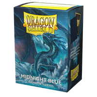 Dragon Shield: Standard 100ct Sleeves - Midnight Blue (Matte)