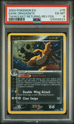 Dark Dragonite #15 2004 Pokemon Ex Team Rocket Returns PSA 6 Rev.Foil