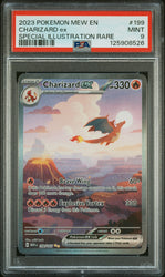 Charizard Ex #199 2023 Pokemon Mew En-151 PSA 9 Special Illustration Rare