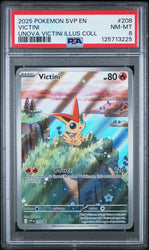 Victini #208 2025 Pokemon Svp En-Sv Black Star Promo PSA 8