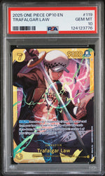 Trafalgar Law #119 2025 One Piece Op10-Royal Blood PSA 10