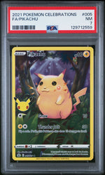 Pikachu #005 2021 Pokemon Celebrations PSA 7 c