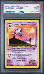 Sabrina's Haunter #55 2000 Pokemon Gym Challenge PSA 9
