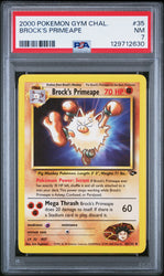 Brock'S Primeape #35 2000 Pokemon Gym Challenge PSA 7