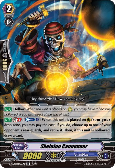 Skeleton Cannoneer (V-SS10/046EN) [Premium Battle Deckset 2023]