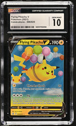 Flying Pikachu V #006/025 2021 Celebrations CGC 10