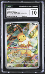 Eevee #173 2025 Black Star Promos CGC 10 a