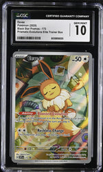 Eevee #173 2025 Black Star Promos CGC 10 f