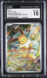 Eevee #173 2025 Black Star Promos CGC 10 h