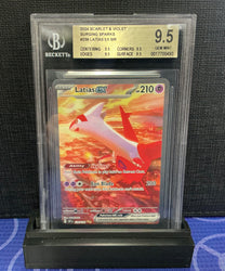 Latias ex SIR #239 2024 Pokemon Scarlet and Violet Surging Sparks BGS 9.5